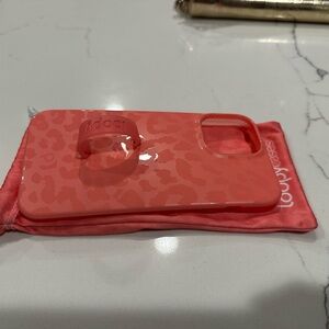 Loopy Case Pink Leopard Phone Case with Loop